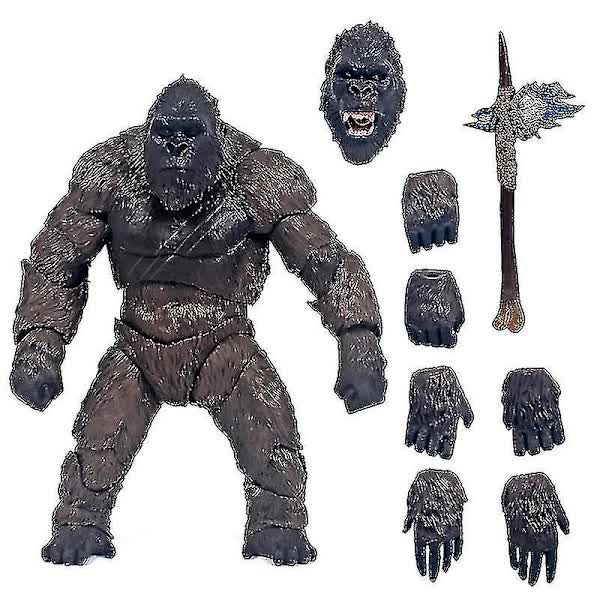 2021 King Kong Vs Godzilla Gorilla Monster Model PVC Animal Figures Toy Birthday - Image 1