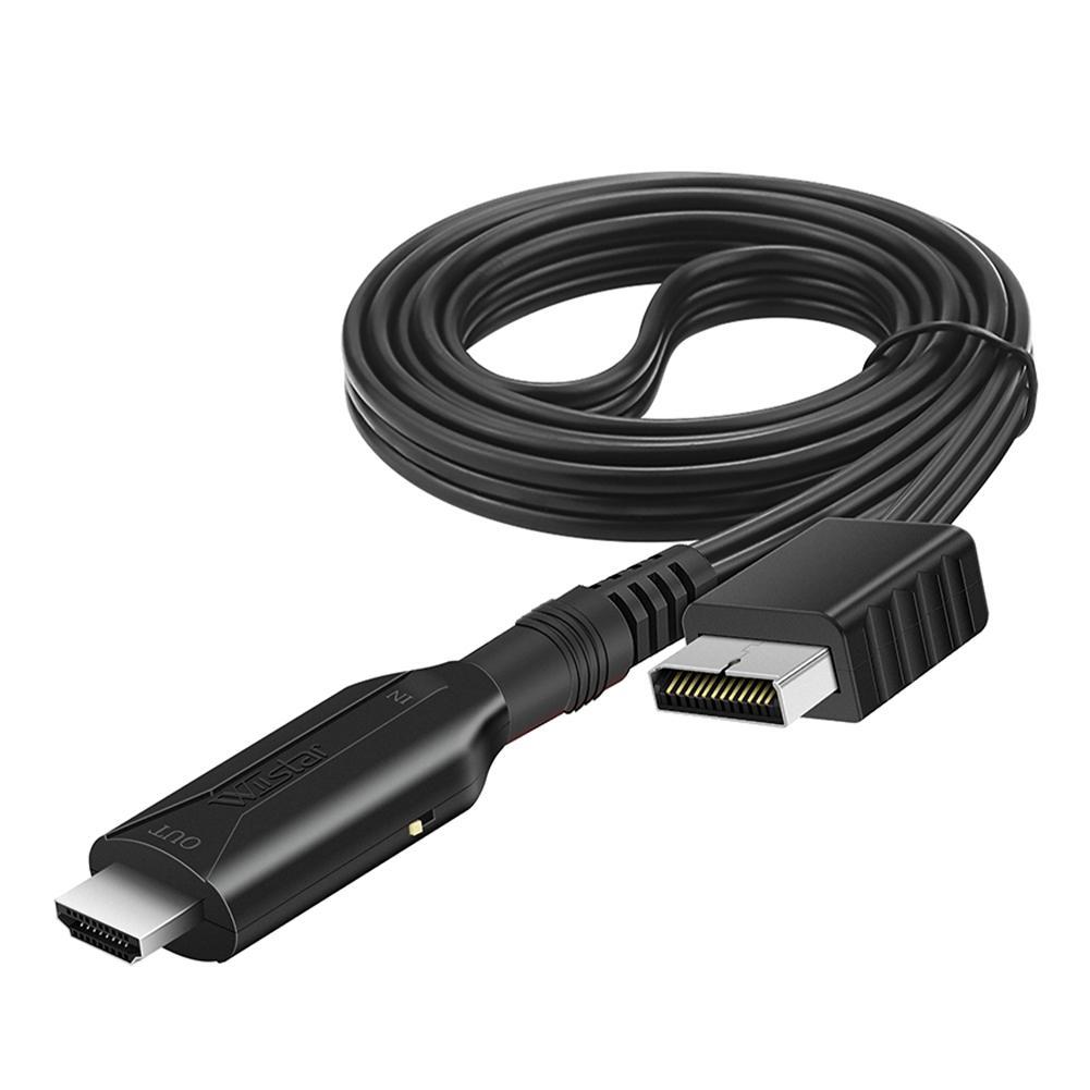 For Playstation 2 PS2 to HDMI Compatible Adapter Cable HD RCA AV Prof Hot O3 - Image 1