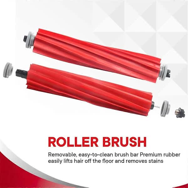 6-pack rubber brushes for Qrevo S/MaxV/Pro/Plus, Q series, S7 series, series, 35A vacuum cleaner parts - Image 3