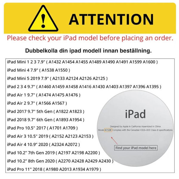 iPad case 10.2 inch for iPad Air 3 & Pro 10.5, protective case in black - Image 6