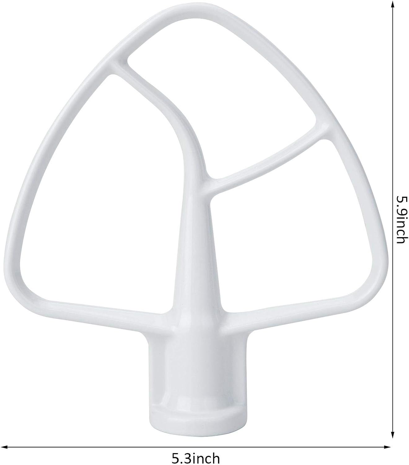 K45B Flat Beater with Coating Compatible with KitchenAid 4.5L Mixer - Image 4
