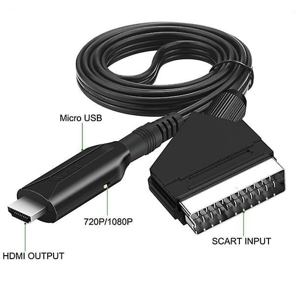 SCART to HDMI Converter - All-in-one SCART to HDMI Adapter 1080P, Easy Plug and Play - Image 4