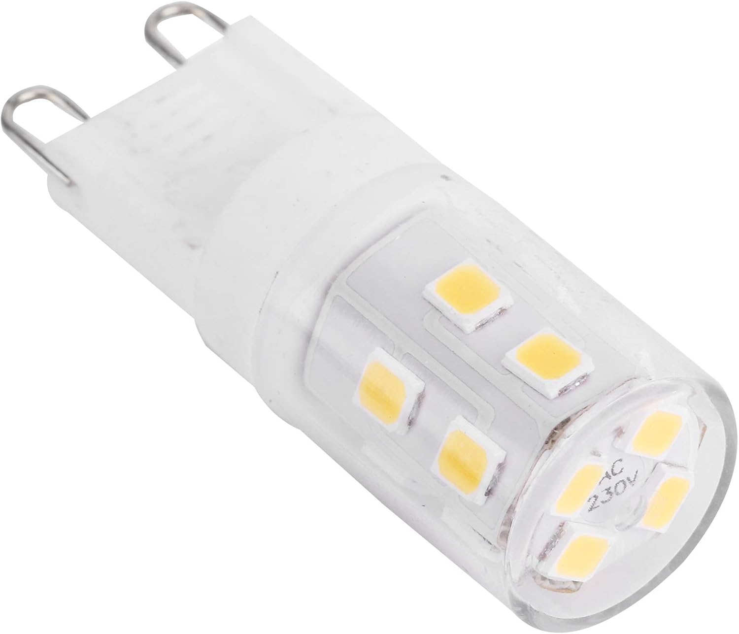 10pcs G9 2W 16LED Mini LED Bulbs, Ceramic Base, Eye Protection, Dimmable Design, Energy Saving Equivalent to 30 Watt Halogen - Image 2