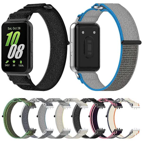 Loop Nylon Watch Strap for Samsung Galaxy Fit 3 - Image 4