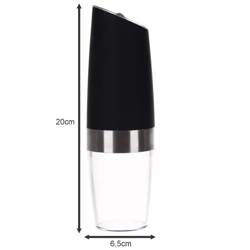 Electric Salt and Pepper Mills 2-Pack, Black - Image 5