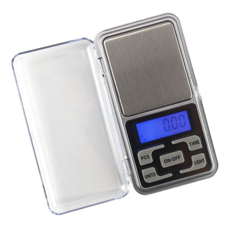 Pocket Scale Digital Jewelry Scale 0.01-200g, Silver - Image 1
