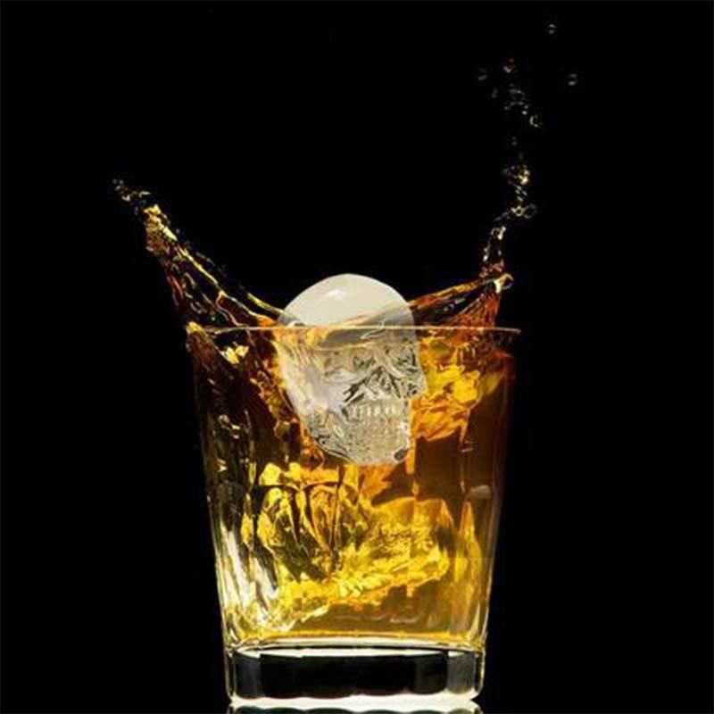 Skull Ice Mold, Chocolate Jelly Mold, Black - Image 4
