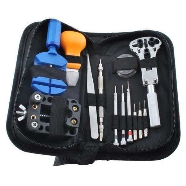 Watch Repair Tool Kit for Battery Replacement and Case Opener, MultiColor - Image 1