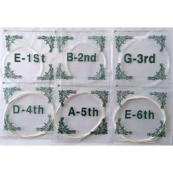 Nylon Strings Set for Musical Instruments, Transparent - Image 6