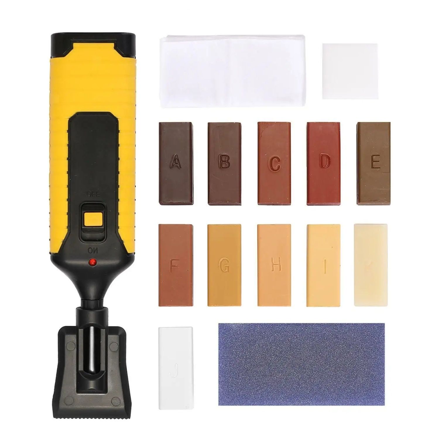 Wood Board Repair Kit, MultiColor, DIY Floor Repair Tool - Image 2