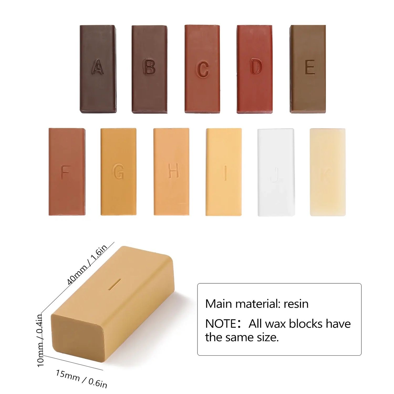 Wood Board Repair Kit, MultiColor, DIY Floor Repair Tool - Image 5