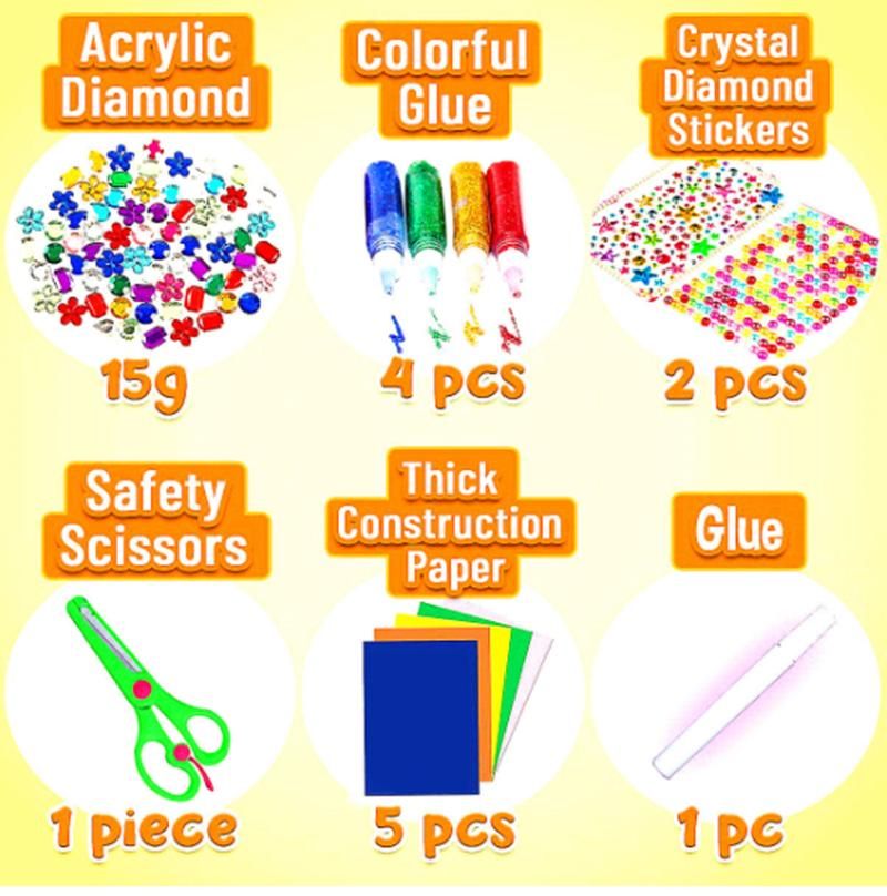 Mega Craft Kit with Pipe Cleaners Moving Eyes Balls, Multicolor - Image 8