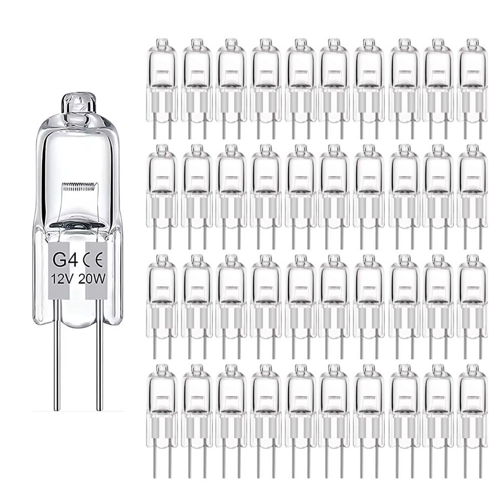 20-pack G4 halogen bulbs 20W 12V warm white - Image 2
