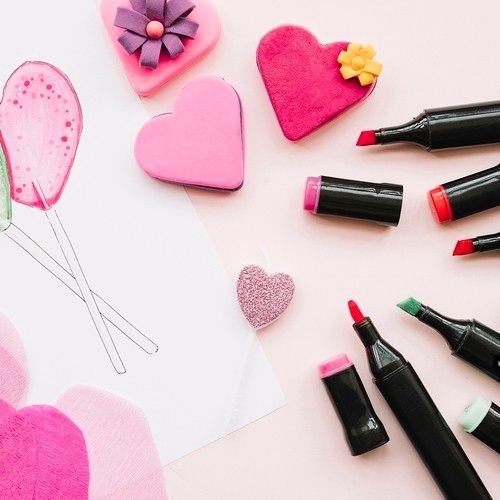 80-Pack Double-Sided MultiColor Marker Pens with Case - Image 2