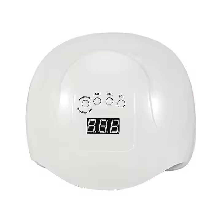 UV LED Nail Lamp 54W with 10s 30s 60s 99s Timer, White - Image 3