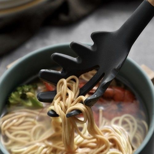 12pcs Black Heat Resistant Silicone Kitchen Utensils Set - Image 4