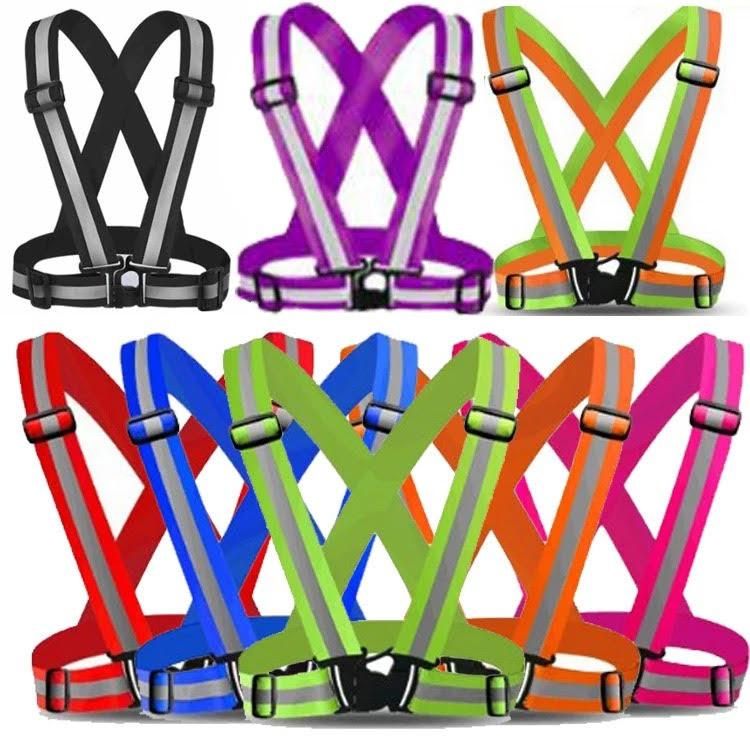 Reflective Harness Vest 2-Pack, Durable & Practical, Random Style - Image 1