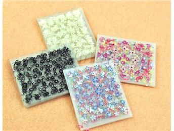 10 Sheets Self-Adhesive Nail Decorations Multi-Color - Image 3