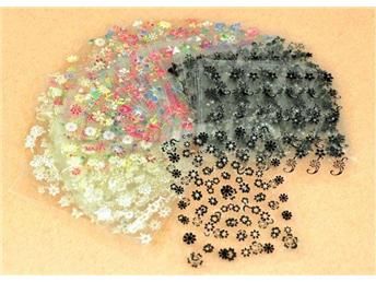 10 Sheets Self-Adhesive Nail Decorations Multi-Color - Image 4