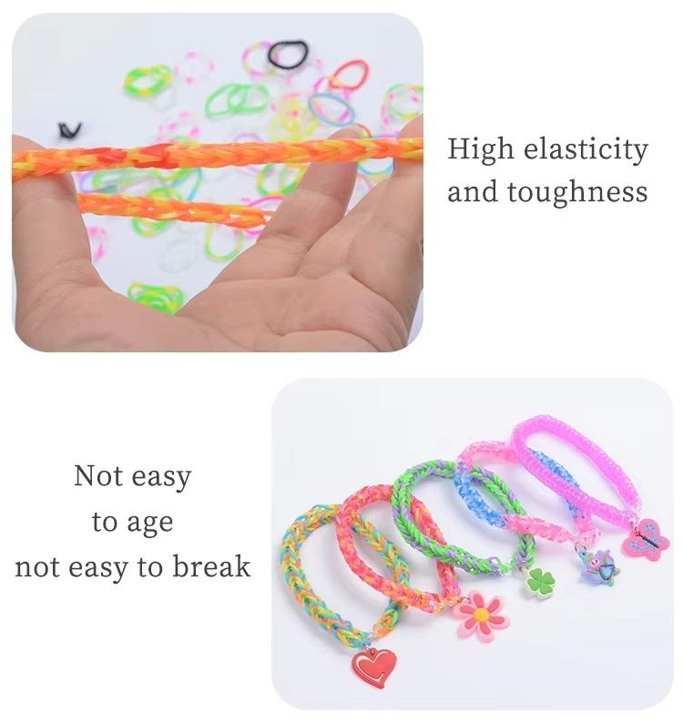 28,000 Pieces Super Large Loom Bands Kit with Accessories, Multi-Color - Image 7