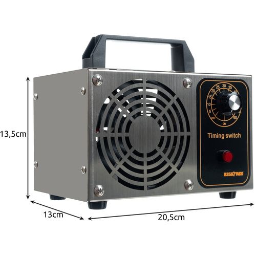 Black Air Purifier, 20000 mg/h - Cleans and Sanitizes the Air - Image 2