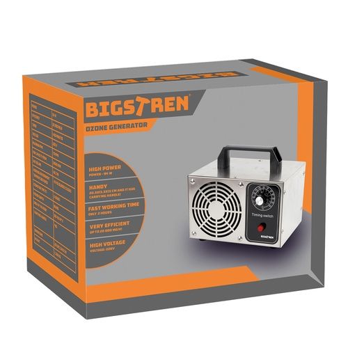 Black Air Purifier, 20000 mg/h - Cleans and Sanitizes the Air - Image 3