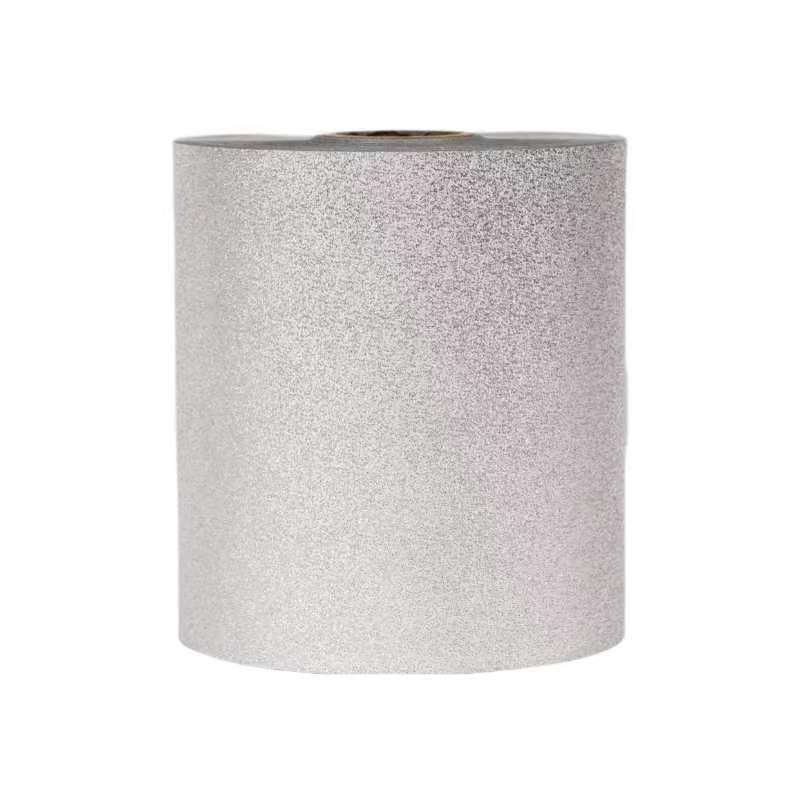 100m Hair Foil, Embossed Silver - Image 4