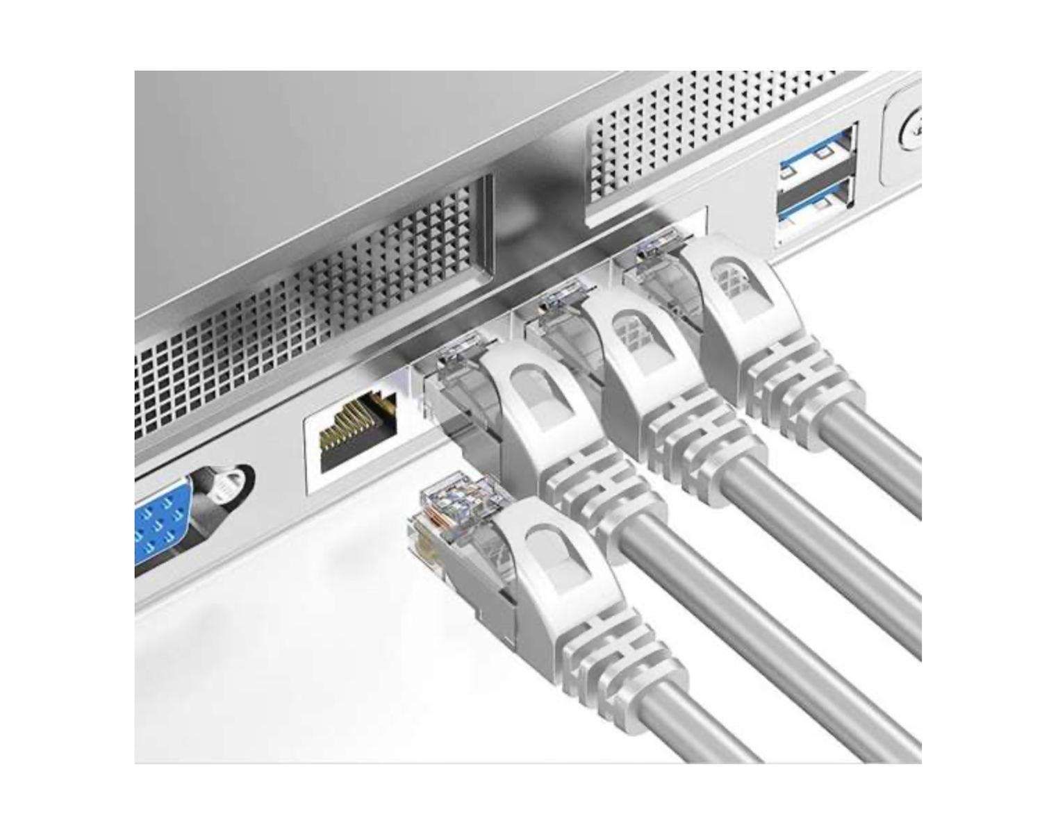 30m Cat5e Ethernet Cable, Grey - Image 7