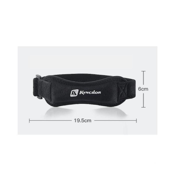 2-pack Black Knee Pads, Adjustable Knee Strap for Running, Compatible with Nike - Image 4