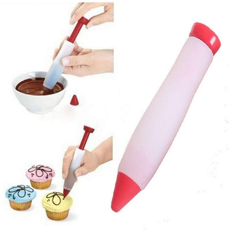 3pcs MultiColor Piping Syringe for Creative Pastries, Piping Pen - Image 4