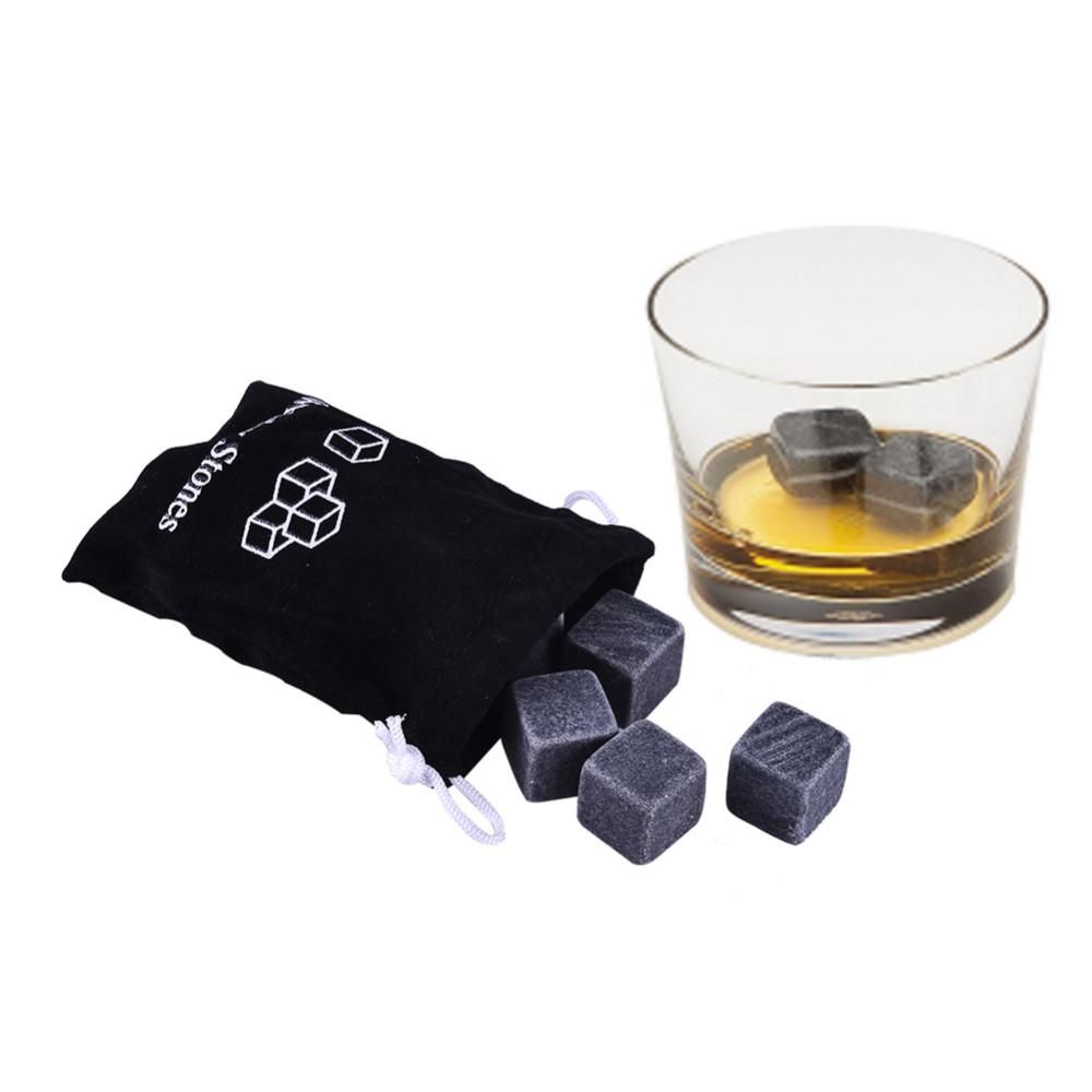 Whiskey Stones 9-pack, Grey Whiskey Ice Cubes - Image 3