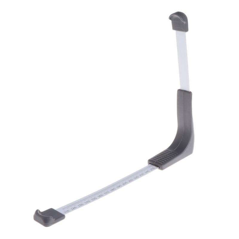 Shoe size measuring stick, foot measurer for shoes, grey - Image 1