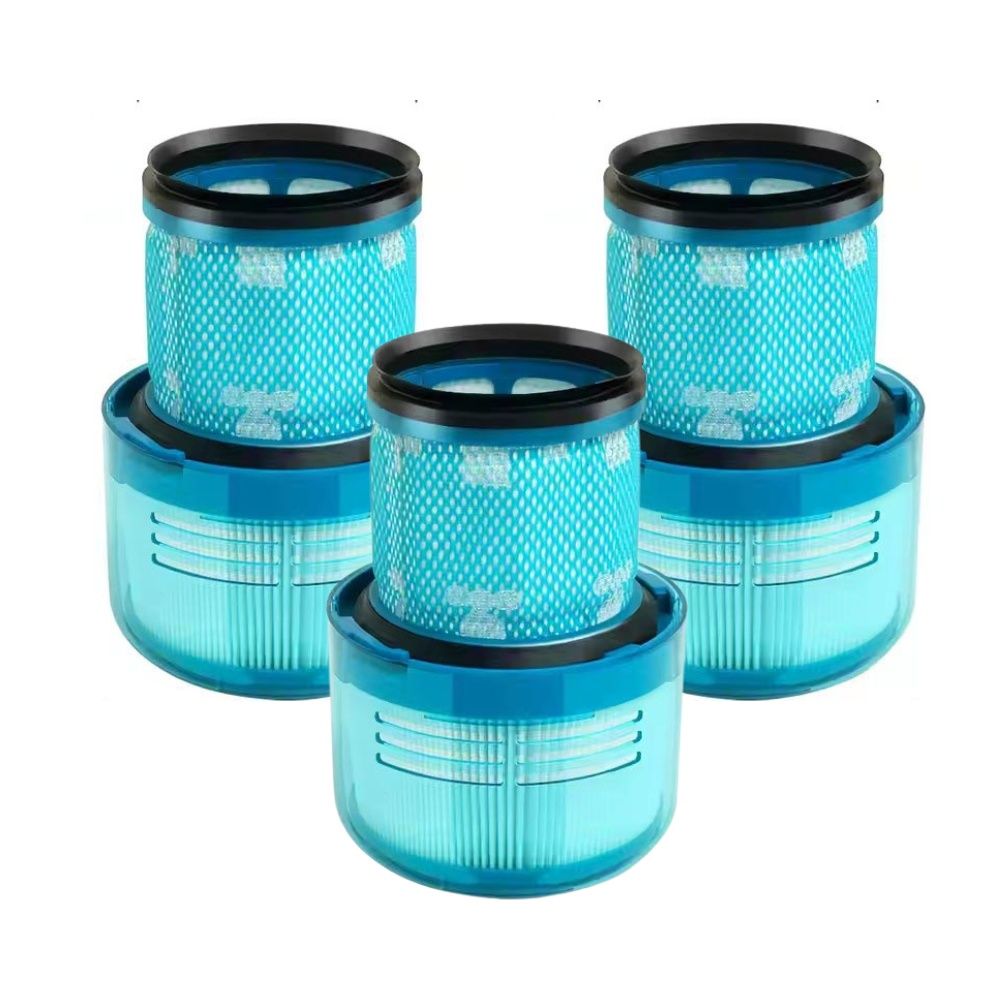 3-Pack Blue HEPA Post-Filter for Dyson V11/V15, Compatible with Dyson V15 (Hepa+) - Image 1