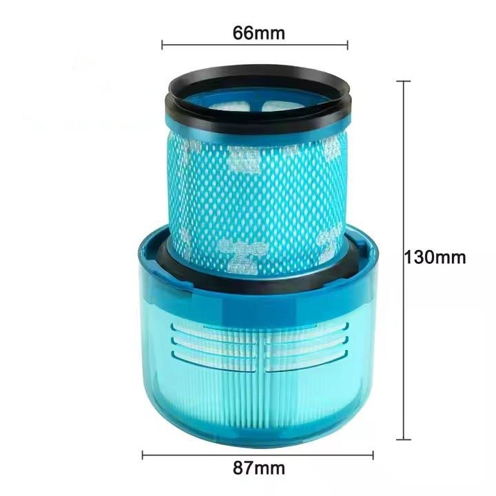 3-Pack Blue HEPA Post-Filter for Dyson V11/V15, Compatible with Dyson V15 (Hepa+) - Image 2