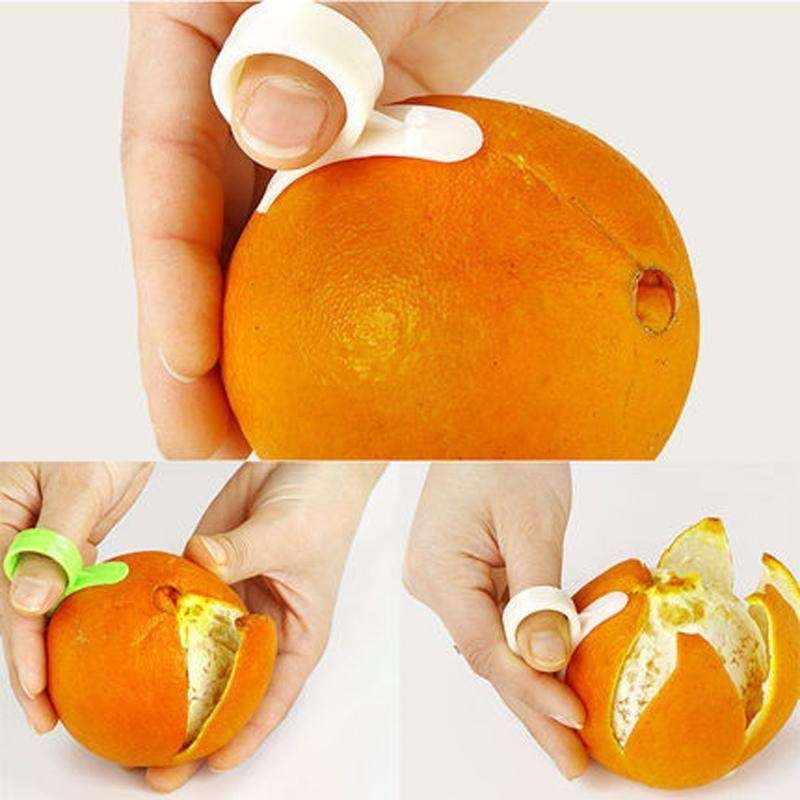 2pcs Orange Peeler for Citrus Fruits, MultiColor - Image 3