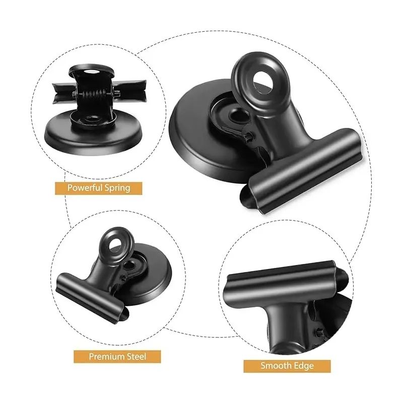 10-pack Magnetic Clips, Black - Image 2