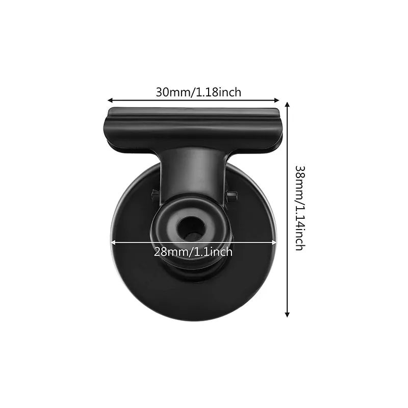 10-pack Magnetic Clips, Black - Image 5