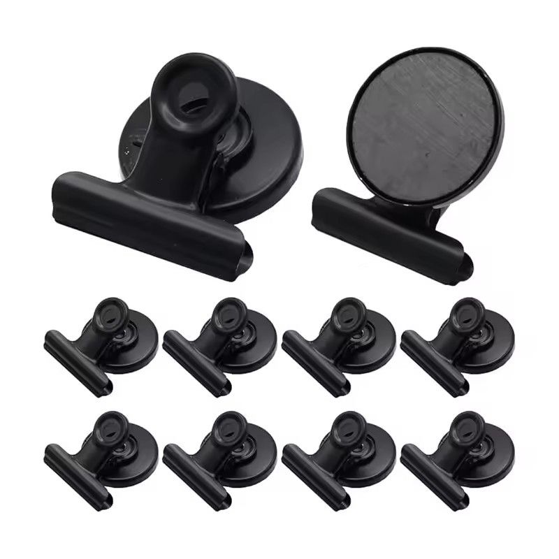 10-pack Magnetic Clips, Black - Image 6