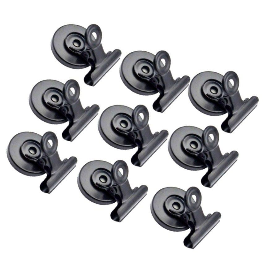10-pack Magnetic Clips, Black - Image 7