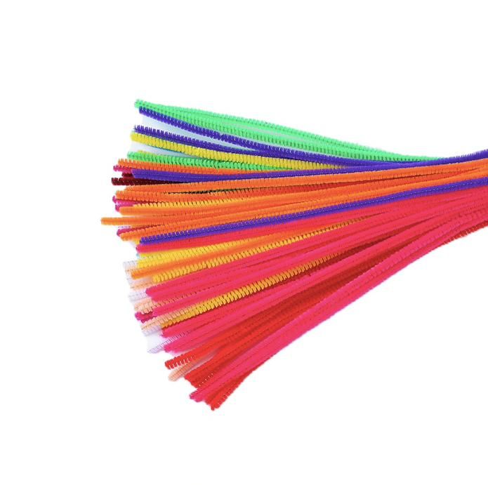 Pipe Cleaners Craft Kit with Moving Eyes and Balls, MultiColor - Image 3