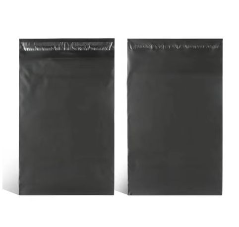 100pcs Black E-commerce Mail Bags, 30x42cm - Image 3