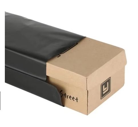 100pcs Black E-commerce Mail Bags, 45 x 60cm - Image 2