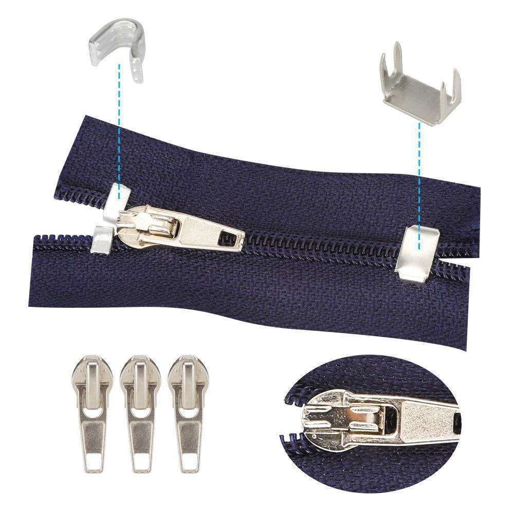 84 Pieces Universal Zipper Replacement Repair Kit, MultiColor - Image 4