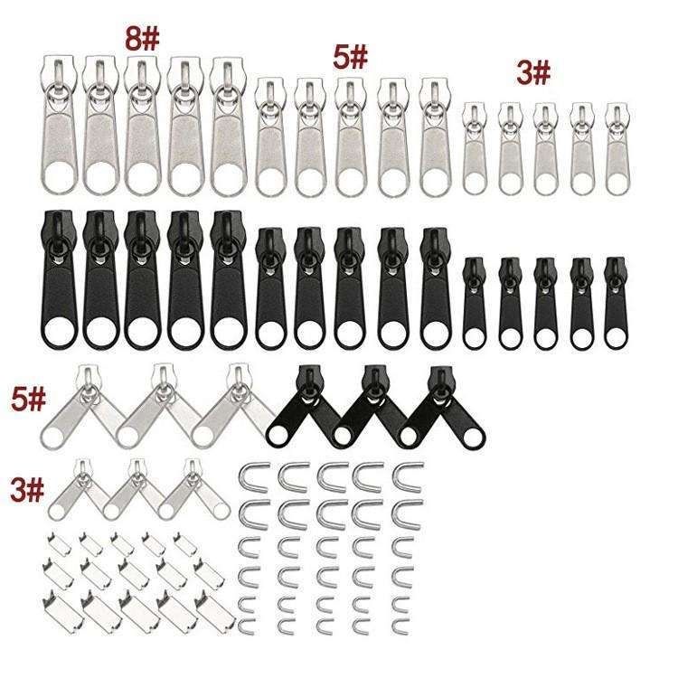 84 Pieces Universal Zipper Replacement Repair Kit, MultiColor - Image 6