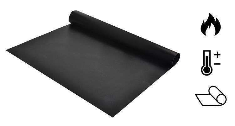 3pcs Non Stick Grill Mat Oven Baking Mat, 40x33cm, Black - Image 6