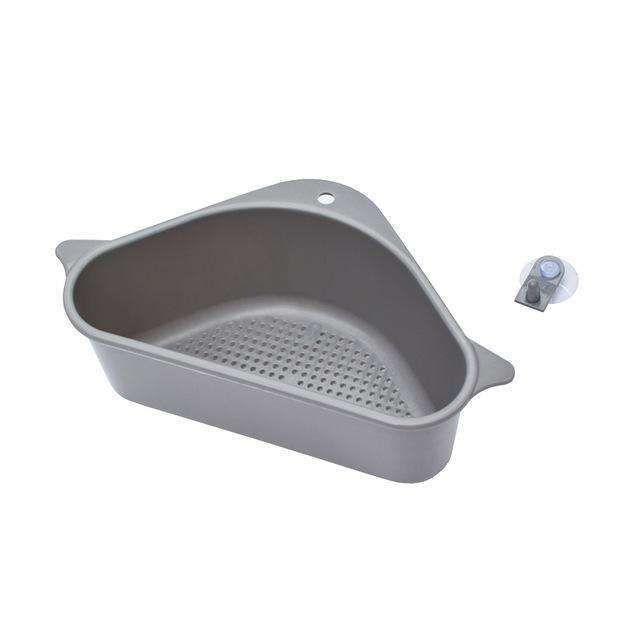 2-Pack Sink Strainer Rinse Box for Fruits Vegetables, Grey - Image 2