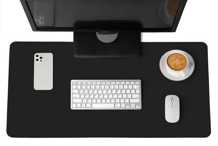 XXL Mouse Pad, 90x45cm, Black Desk Pad - Image 2