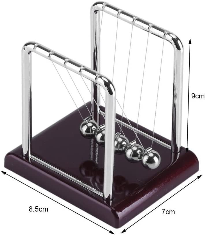 Newton's Cradle Desk Ornament, Black - Image 5