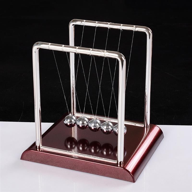 Newton's Cradle Desk Ornament, Black - Image 6