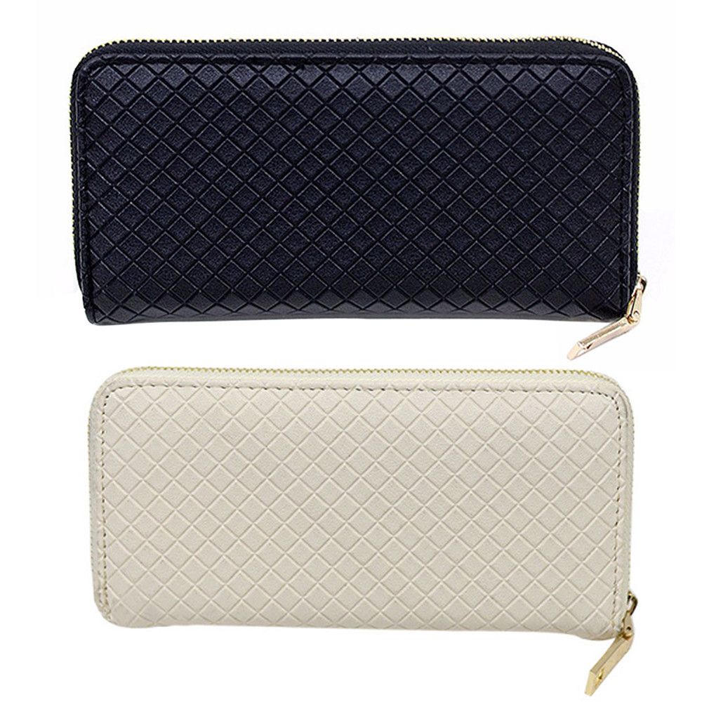 Square Wallet, Black White - Image 1